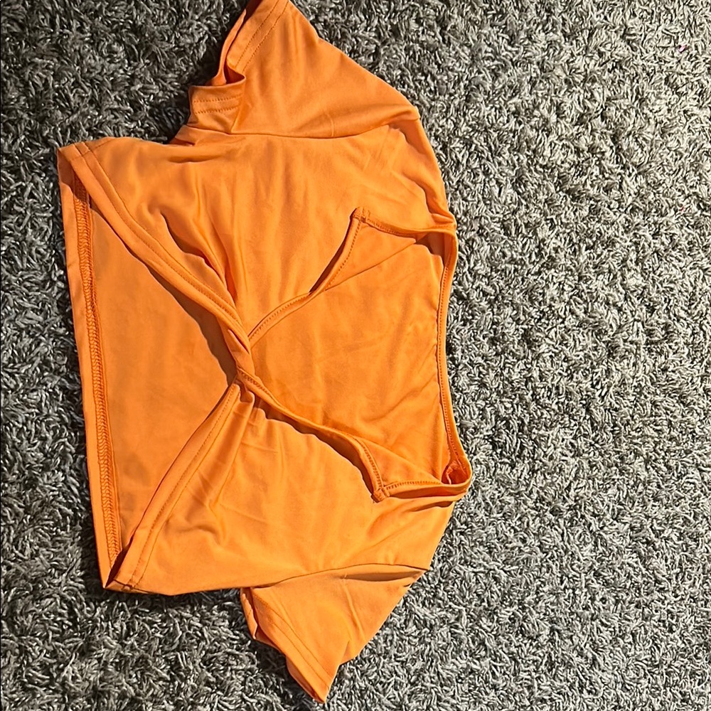 SHEIN Bright Orange Top
